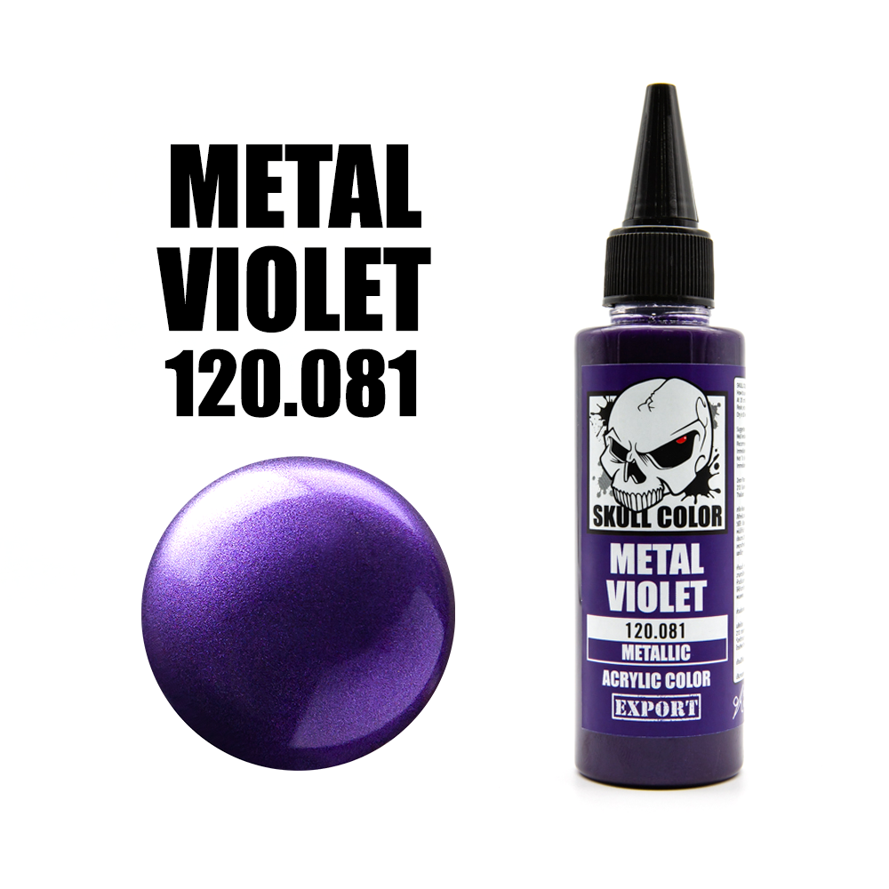Metallic Metal Violet Color 60ml